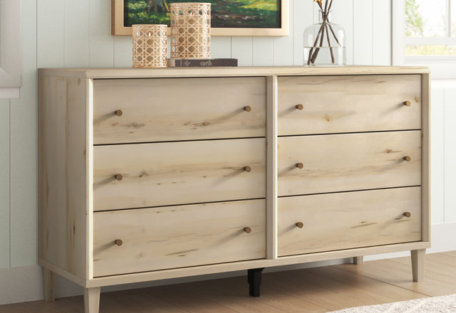 6-Drawer Dressers You'll Love