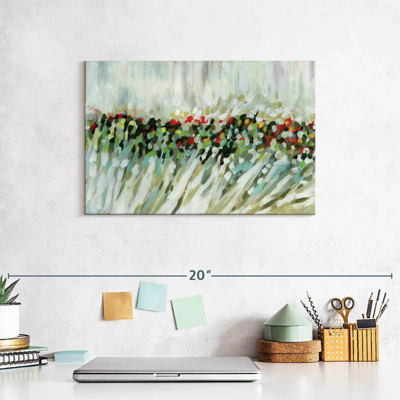 Avery Poppy Swirls, 8" H x 12" W
