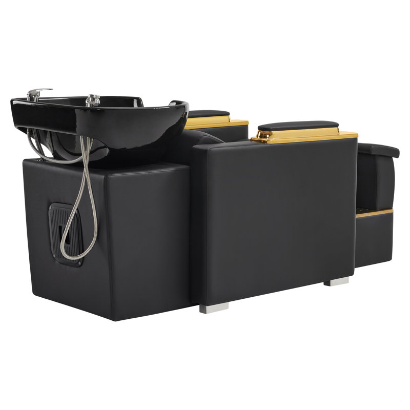 Fauteuil station shampooing en similicuir