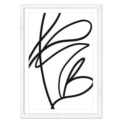 «Line And Line Young Collection, encadré sur papier» par Leah Straatsma