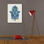  «Hamsa 2 Collage» par Courtney Prahl, art mural sur toile, 26 po x 34 po