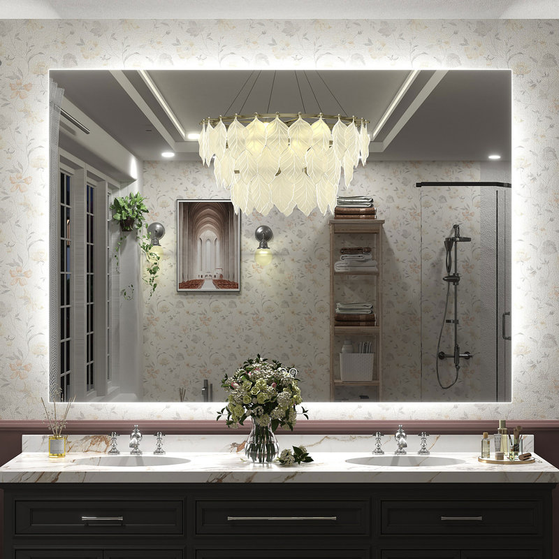Miroir de salle de bain , 55 po x 40 po