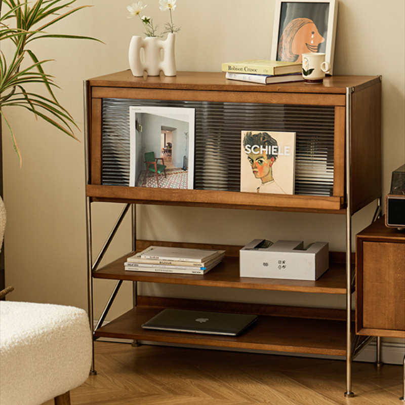 Brown Solid wood Display Cases