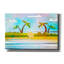 «Tropical Beach Day» par Andrea Haase, estampe numérique sur toile-2029956717