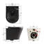 Belfry Bathroom Qureshi LPF Round Wall Mounted Wall Hung Toilets (Seat Included)