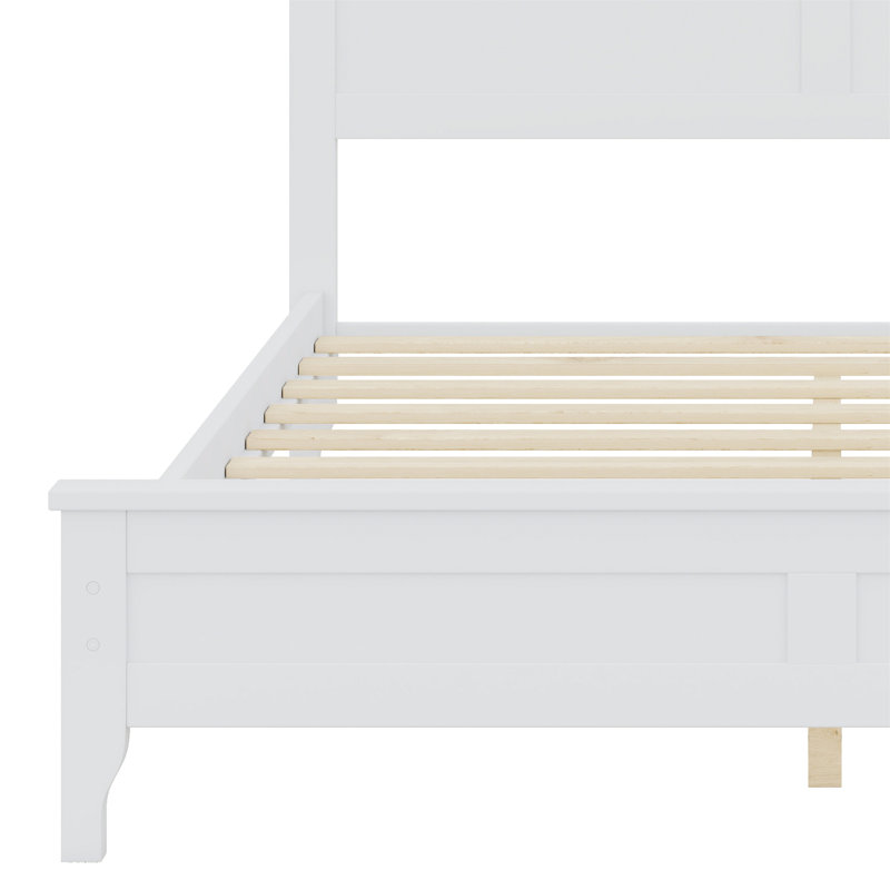 Lit plateforme Modern, Blanc