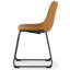 Chaise d'appoint rembourrée à dossier solide-262492986