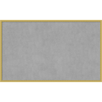 Tableau magnétique à cadre doré poli Svelte
