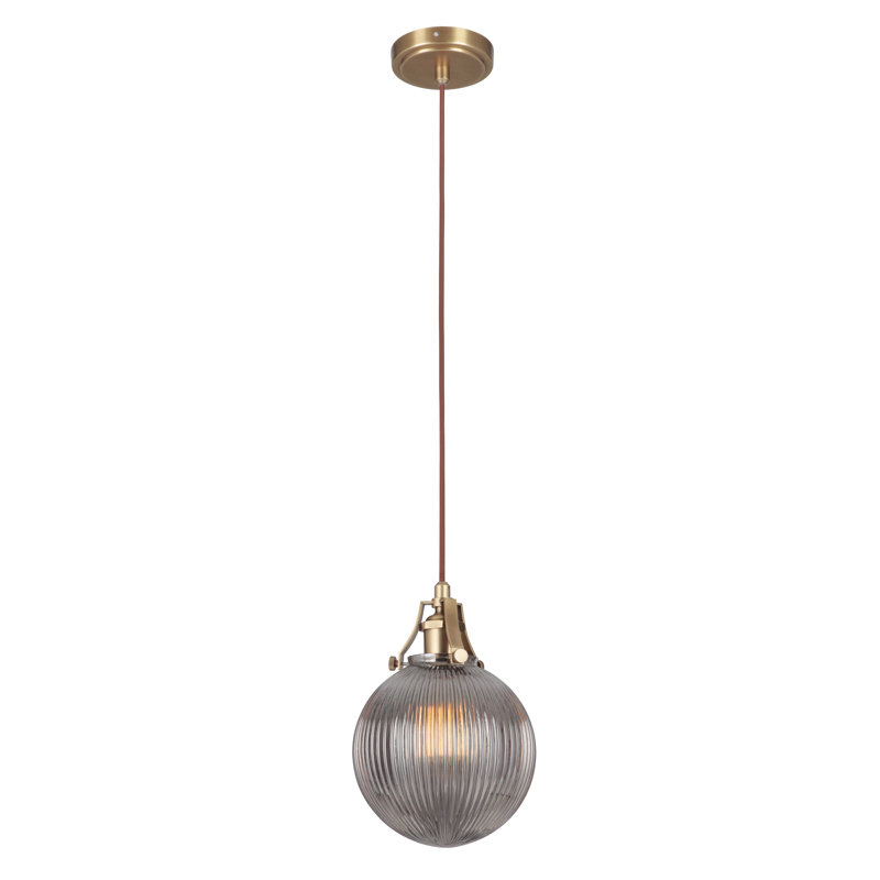 Luminaire sphère suspendu 1 lumières simple Kayli