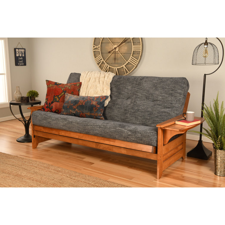 Johnte 82'' Wide Full Futon And Mattress