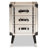 Alvamedina 19.64'' W Metal Nightstand