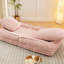 Lit de salon Fluffy rose, 5 vitesses réglables pour un lit à structure en métal relaxant, positionne le confort-785914019
