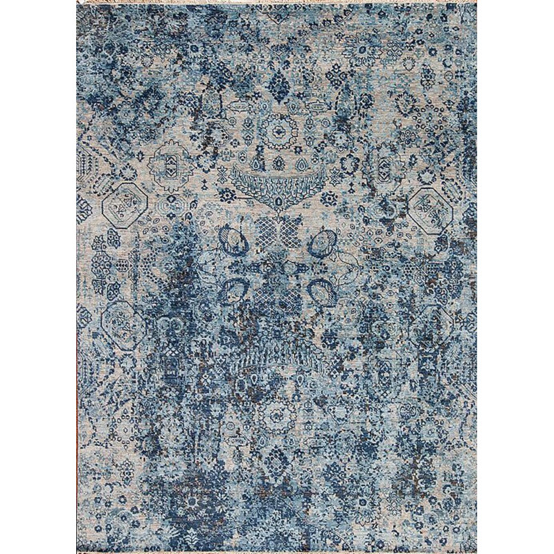 Shangri-La Hand Knotted Wool Indoor Rug, Sample 2' x 3'