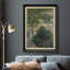 «The Artist's Garden in Argenteuil» par Claude Monet - Peinture sur toile encadrée-86450480
