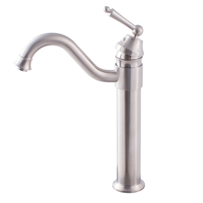 Single-handle Bathroom Faucet, Brushed Nickel