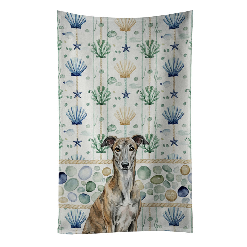 Serviette de cuisine Brindle Greyhound, Lévrier bringé