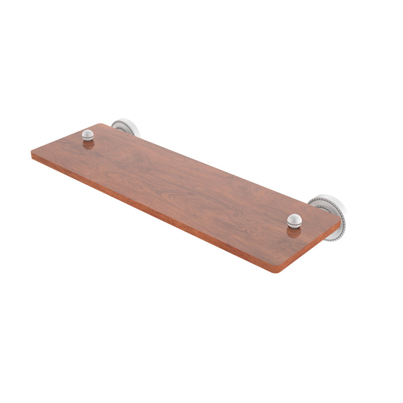 Marchmont Bracket Shelf, Matte White, 2.5" H x 16" W x 5" D