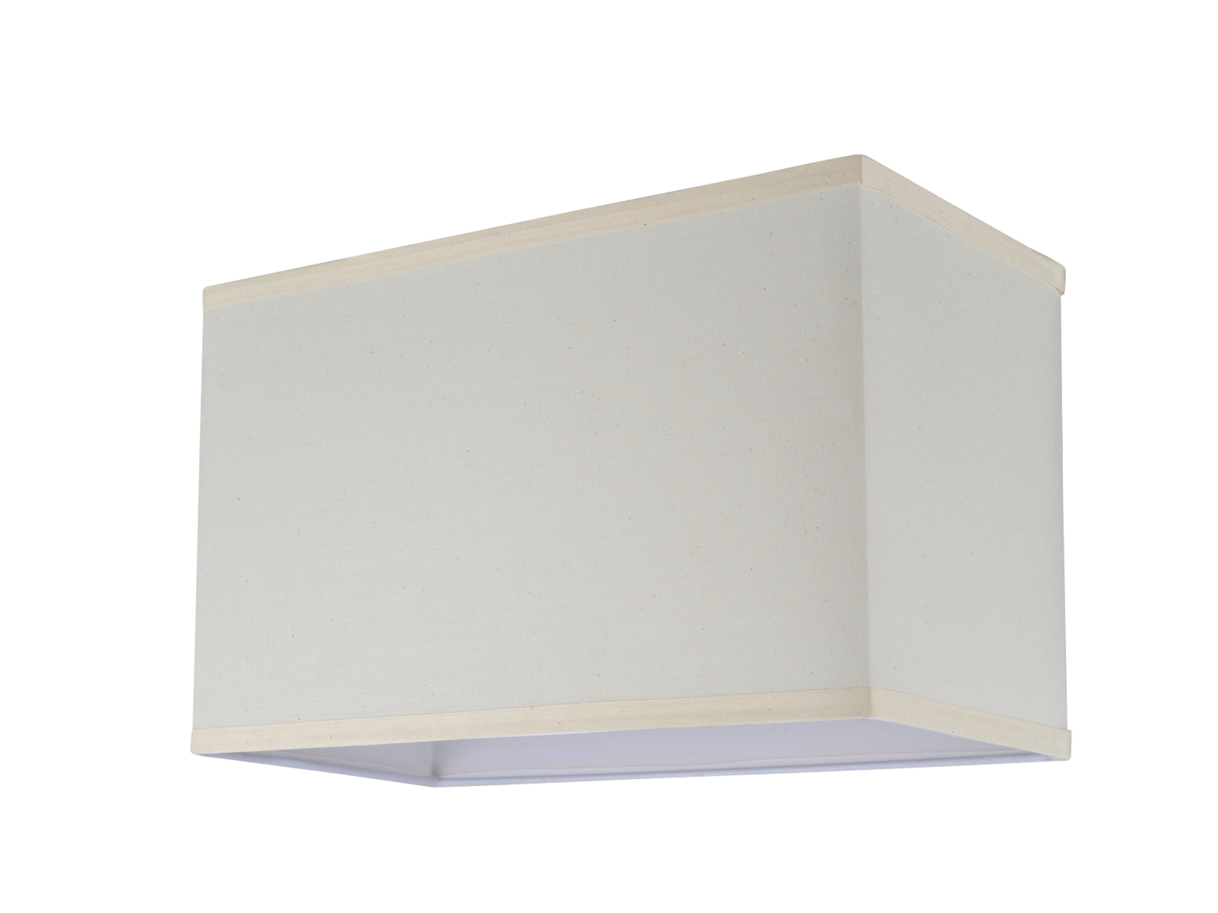 Darby Home Co 10" H Cotton Fabric Rectangular Lamp Shade ( Spider ) in