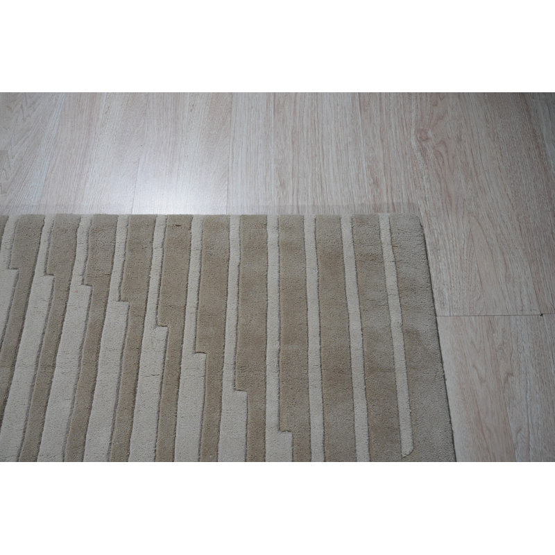 Hand Tufted Wool Area Rug, 8' x 10'