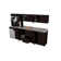 Ambrossia Slab Espresso 70.87" H x 108" W x 19.69" D Laminate Ready-to-Assemble Kitchen Cabinet Set with Adjustable Shelves