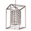 Luminaire suspendu carré 1 lumières Honora