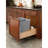 Rev-A-Shelf Double Pullout Trash Cans with Soft-Close and Soft-Open 