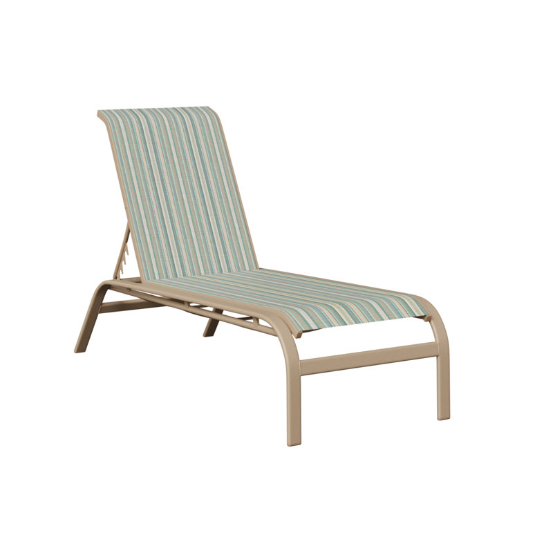 Chaise longue sans accoudoirs Berlin Gardens Murphy, Sahara moucheté