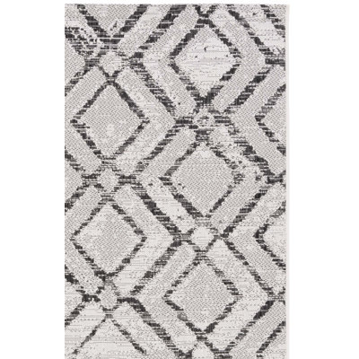 Tapis d'intérieur / extérieur à motif géométrique Courtyard Performance