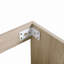 Meuble-lavabo simple 18,1 po avec plateau en bois manufacturé