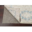 Tapis décoratif beige/bleu en laine de conception unique noué à la main des années 1960 9 pi 8 po x 12 pi 6 po