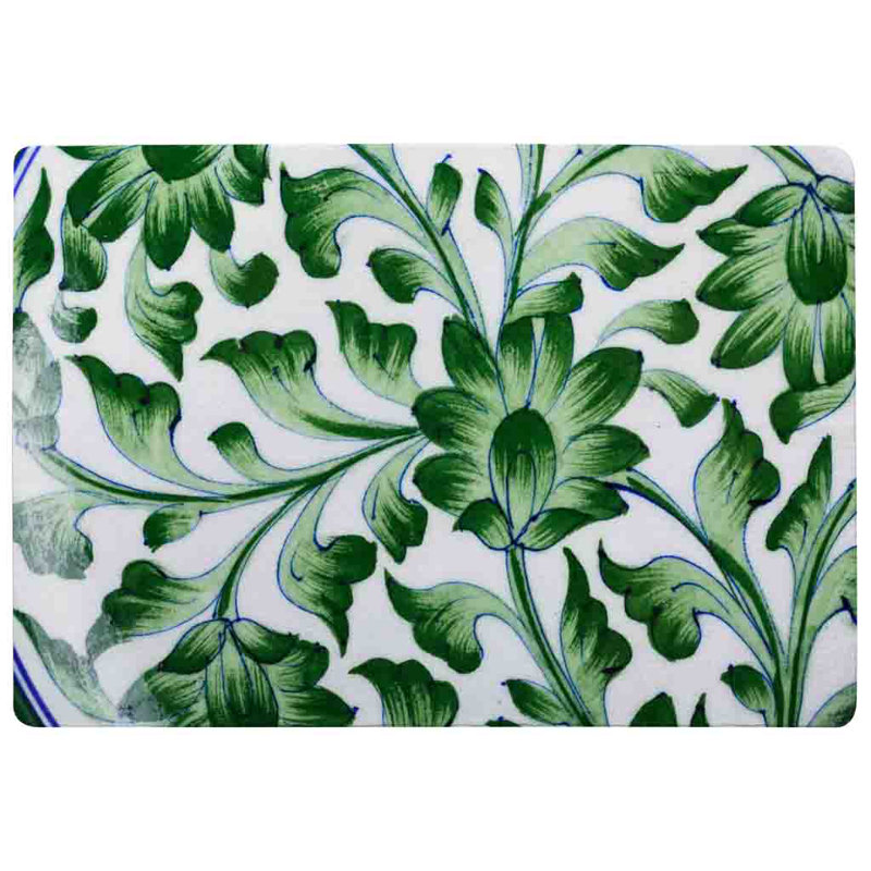 Momat Floral Area Rug, Rectangle 60 x 110cm 