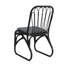 Ensemble de 2 chaises d'extérieur en osier avec coussins lavables PE-129591734