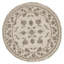 High-Quality Hand-Knotted Ivory Area Rug