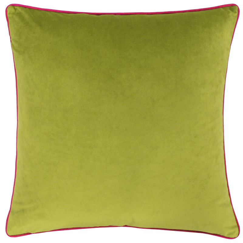 Meridian Square Scatter Cushion, Lime