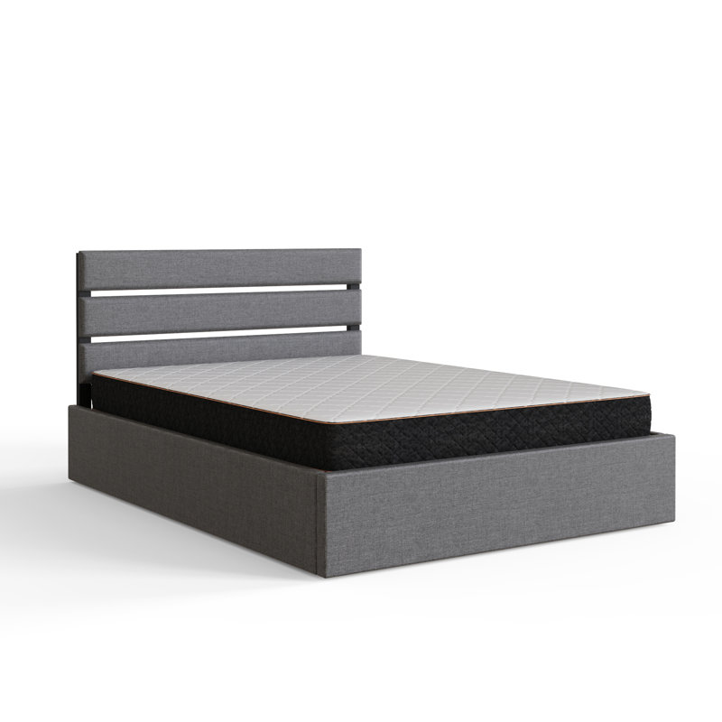 Upholstered Ottoman Storage Bed, Small Double (4')
