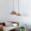 Lustre tissé en corde S / 2