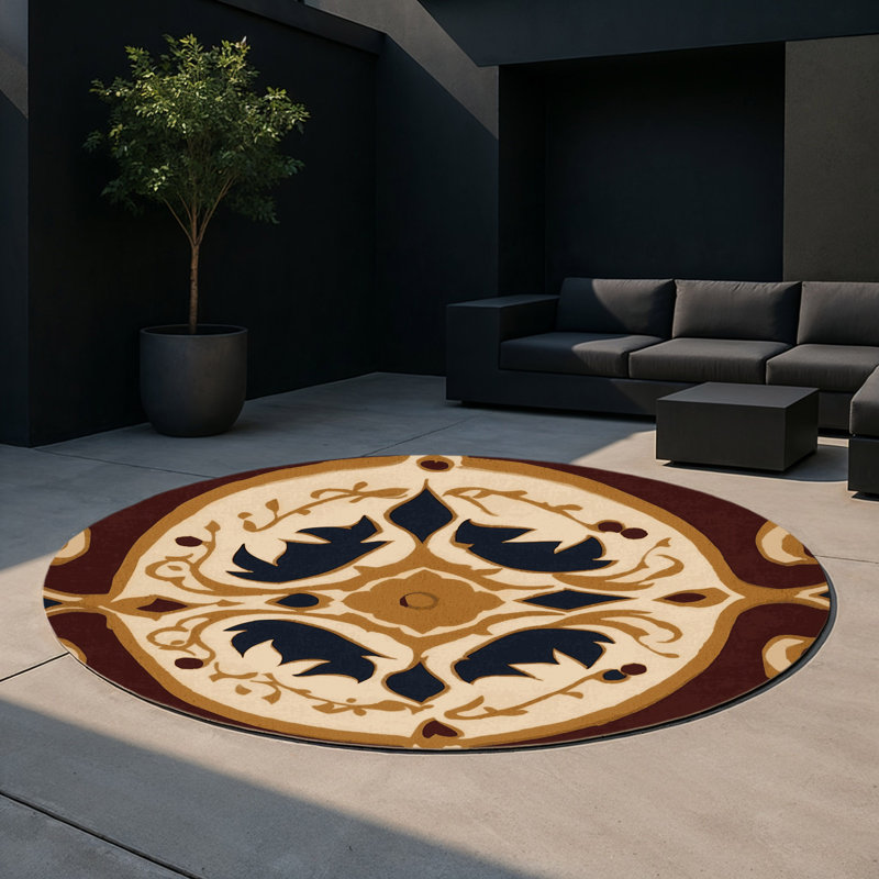 Tapis intérieur et extérieur Royal Canopy, Rond 5 pi