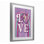 «Love Disco Heart Rainbow», reproduction sous verre encadrée par Courtney Morgenstern