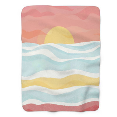 Jeté Gentle Beachside Palette - 1 Piece Premium Sherpa