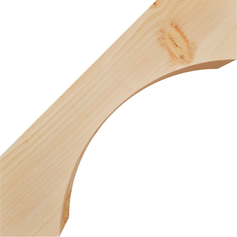 Attelle de genou Westlake, Sapin de Douglas, H 18 po x l 3,5 po x P 18 po, Lisse