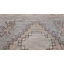 Tapis gris / beige en laine noué à la main de conception unique des années 1960 de 9 pi 7 po x 12 pi 2 po