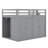 Loft Bed With Built-In Wardrobes-425921874