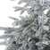 Künstlicher Weihnachtsbaum Weiß mit Ständer Bassie Snowy
