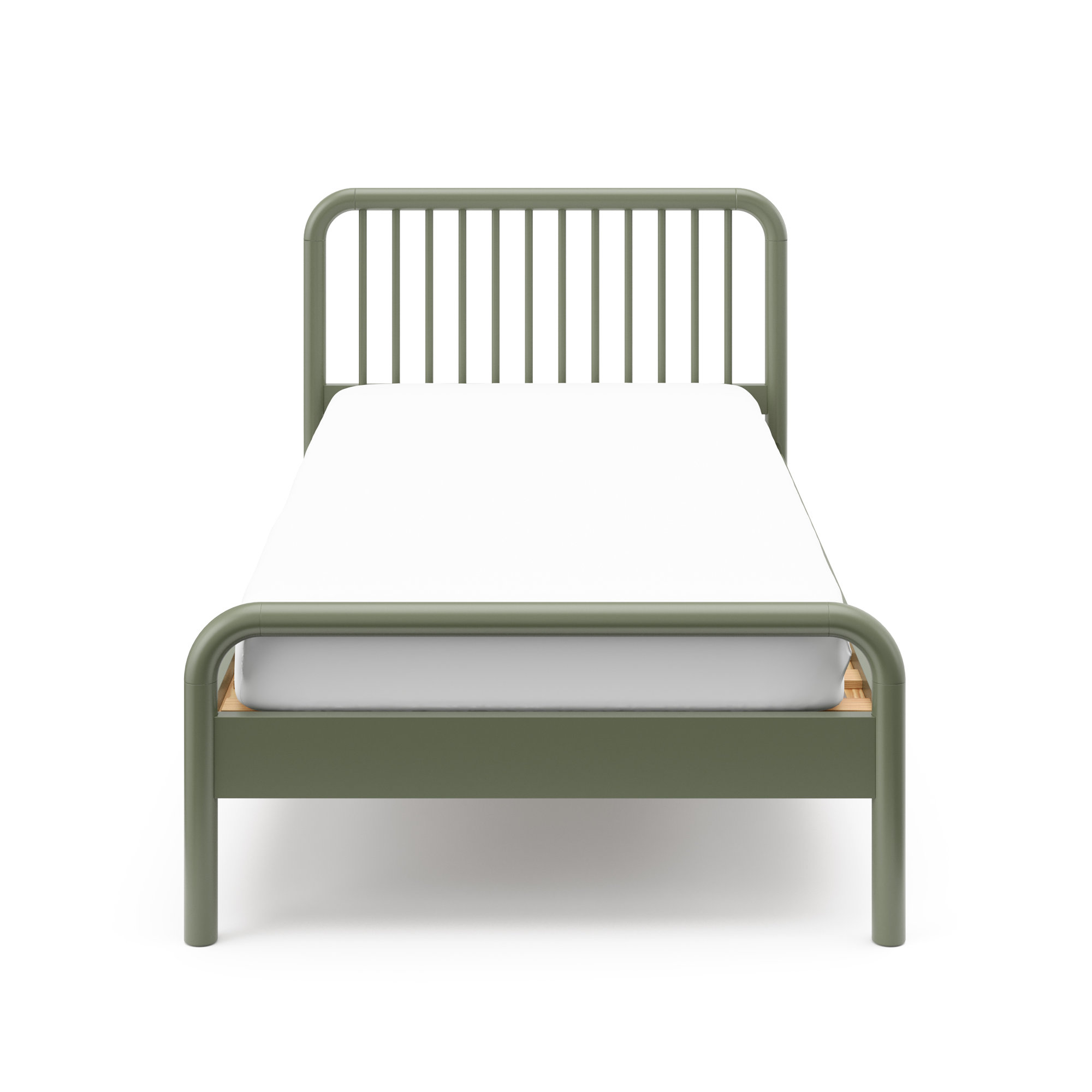 Porto Twin Bed, Olive