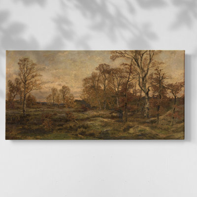 Série paysage - DCCVVII - Toile tendue avec châssis encadré - Prêt à être accroché
