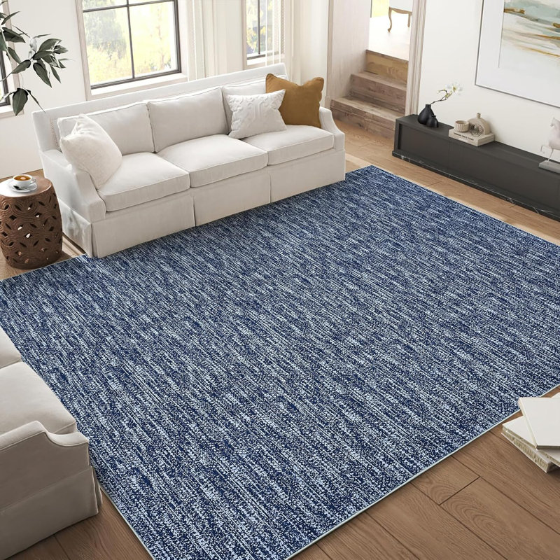 Tapis lavable, tapis moderne antidérapant doux pour chambre à coucher, salon, bureau, salle à manger, mince