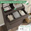 Ensemble de chambre à coucher, lit plateforme et commode 5 tiroirs Farmhouse-1182189425-1182189423