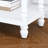 " traditional console table with 2 drawers and bottom shelf, easy assembly entryway table with classic design