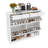 Farmhouse Shoe Storage Cabinet With Drawers, Engineered Wood And Sturdy Construction-125179210