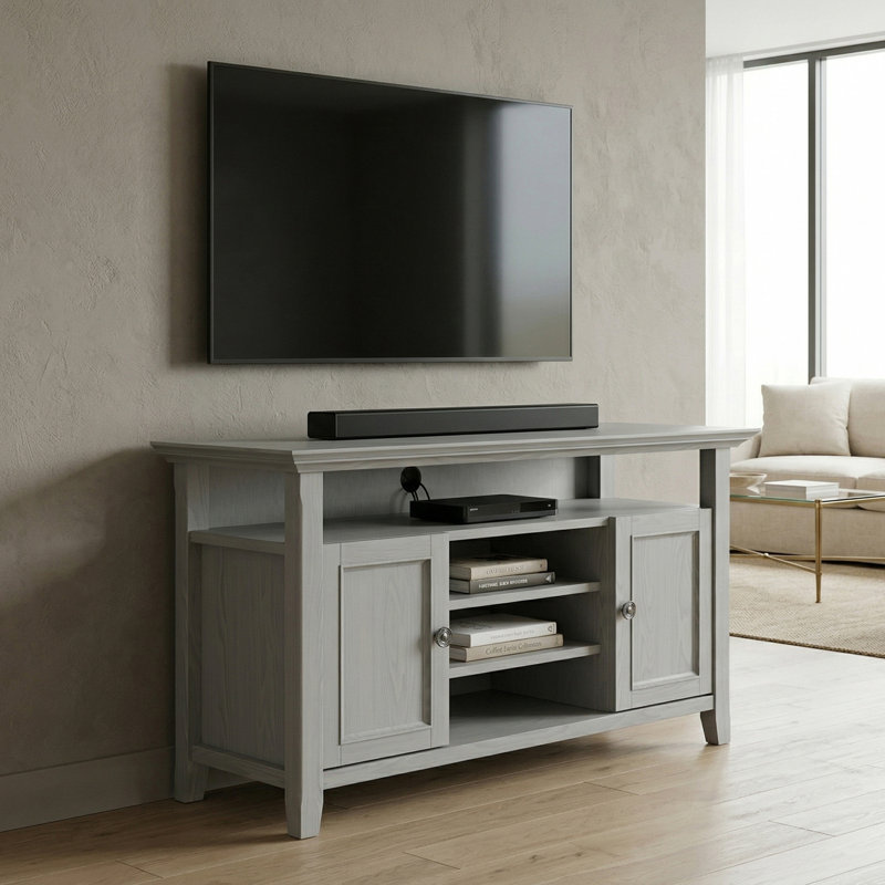 Meuble télé Amherst, Gris